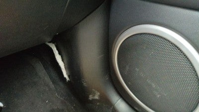 2005 Mazda 3 Passenger Right Lower Kick Trim Panel Oem Bp5 Black