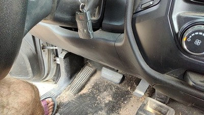 2014-19 Silverado 1500 Lower Dash Under Column Knee Bolster Trim Panel H2r Gray