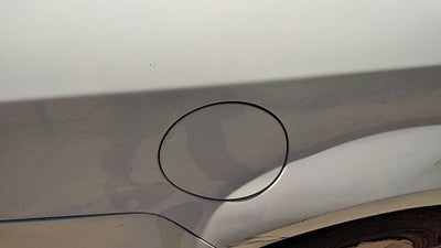 2008-2012 Chevy Malibu Fuel Tank Door With Hinge Gas Lid Oem Filler White 50U
