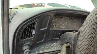92-96 Ford Van E250 Trim Bezel Around Speedometer Oem Dash Surround Panel Gray