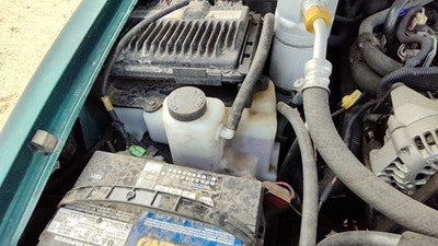 1995-03 S10 Blazer Coolant Reservoir Radiator Overflow Tank Bottle Oem 12380202
