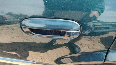 1998-2004 Cadillac Seville Driver Left Rear Outside Door Handle Oem Back Green