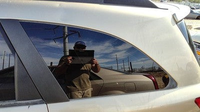 07-08 Grand Vitara Xl-7 Driver Left Rear Quarter Glass Back Side Window Oem