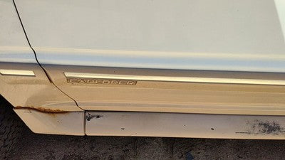 1993 Ford Explorer Driver Left Front Moulding From Door Oem Trim Strip White
