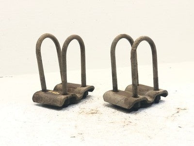 1994 Gmc Vandura 2500 Set Of Rear Axle U-bolts With Plates Oem 3x6