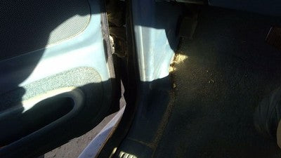 1995 Ford Explorer Driver Left Lower Kick Trim Panel Oem Blue