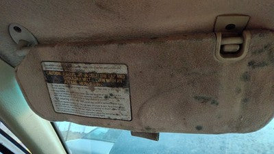 1993 Saturn Sc2 Coupe Driver Left Sun Visor Oem Tan