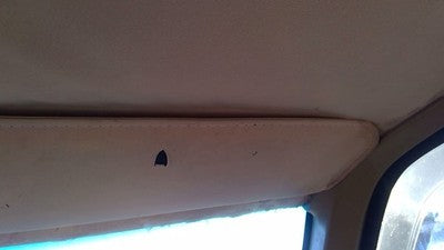 1995 Chevy Astro Passenger Right Sun Visor Oem Tan