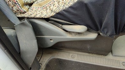 1996 Ford Van E250 Passenger Right Side Seat Trim Panel Oem Gray