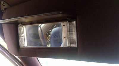 1993 Cadillac Fleetwood Driver Left Sun Visor Oem Maroon