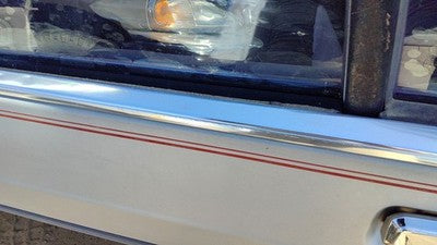 85 Grand Marquis Driver Left Rear Chrome Upper Moulding From Door Oem Back Trim
