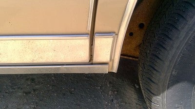 1985 Olds 88 Driver Left Rear Moulding On Quarter Panel Oem Chrome