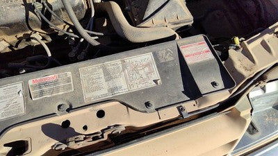 1984-1987 Ford Tempo Top Plastic Cover Above Radiator Support Sight Shield Oem