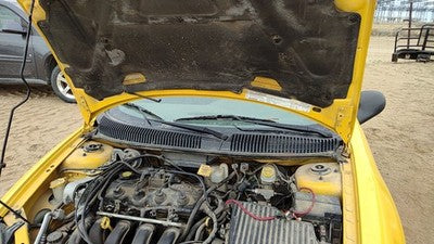2000-2005 Dodge Neon Pair Of Hood Hinges Right Left Set Assembly Oem Yellow