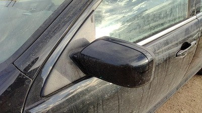 2011-2012 Ford Fusion Driver Left Side Mirror Door Mounted Oem Black Uh