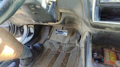 1998-2002 Honda Accord Lower Dash Under Column Knee Bolster Trim Panel Oem Gray