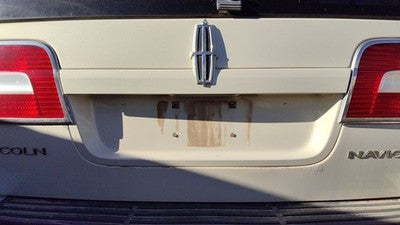 2007-2008 Lincoln Navigator License Plate Trim Surround Panel Tail Trunk Finish