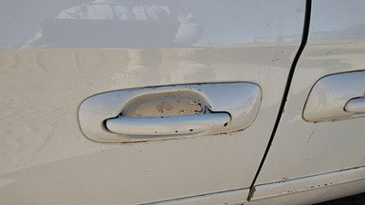 2001-2007 Dodge Caravan Passenger Right Rear Outside Door Handle Back White Pw1