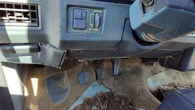 82-88 Oldsmobile Firenza Lower Dash Under Column Knee Bolster Trim Panel Gray
