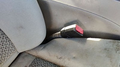 2001-2004 Ford F150 Passenger Right Front Seat Belt Buckle Receiver Oem Gray