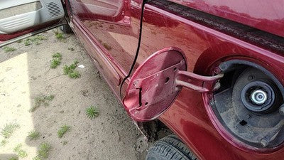1997-2004 Chevy Venture Fuel Tank Door With Hinge Gas Lid Oem Filler Red 72U