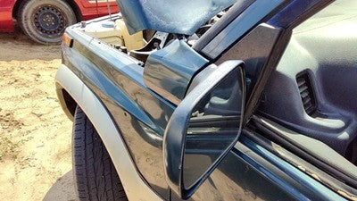 1991-98 Suzuki Sidekick Driver Left Side Mirror Door Mounted Oem Green 91172768
