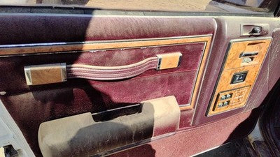 1989 Buick Century Driver Left Front Inside Door Trim Panel Only Oem Red