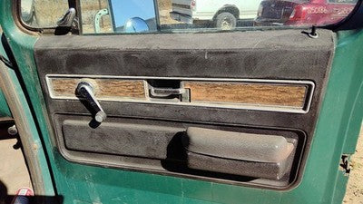 1976 Silverado C10 Passenger Right Front Door Trim Panel Paed Black