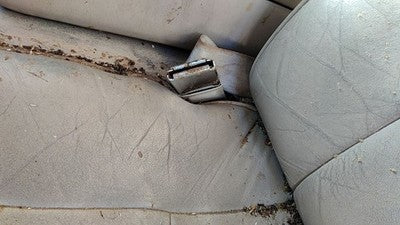 1996 Olds 88 Driver Left Front Seat Belt Buckle Receiver Oem Tan