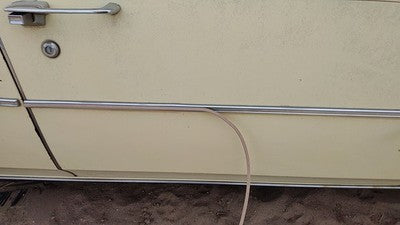 1980 Cadillac Deville Passenger Right Front Moulding From Door Oem Trim Strip