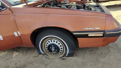 1985-1988 Pontiac Sunbird Passenger Right Front Fender Oem Brown 22536459