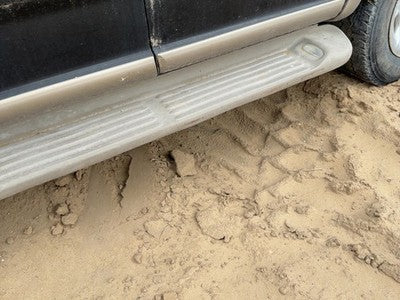 2000-2002 Ford Expedition Driver Left Running Board Side Step Oem 4X4