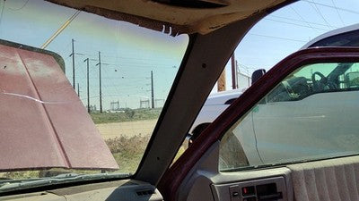 1993 S10 Blazer Passenger Right A Pillar Trim Windshield Post Panel Oem Gray