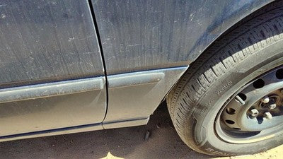 97-99 Toyota Camry Passenger Right Moulding From Fender Oem Trim Strip Blue 8L3