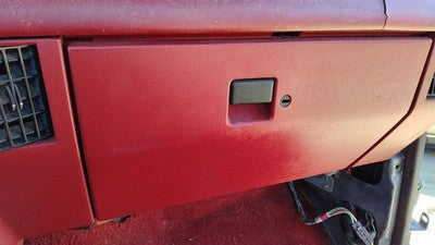 1989 Ford F150 Glove Box Assembly Complete Door With Latch Oem Red