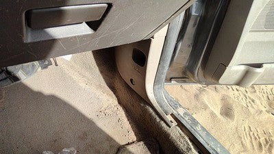 2010 Ford Focus Passenger Right Lower Kick Trim Panel Oem Gray Gs