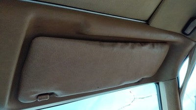 1980 Mercedes 300Td Passenger Right Sun Visor Oem Brown