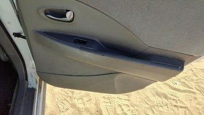 02-04 Altima Passenger Right Rear Door Trim Panel With Switches Back Frost K
