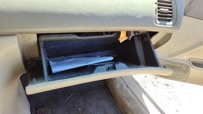 1997 Honda Accord Glove Box Assembly Complete Door With Latch Oem Gray F