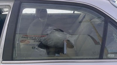 1996-2000 Honda Civic Driver Left Rear Side Window Door Glass Oem Back 4797452