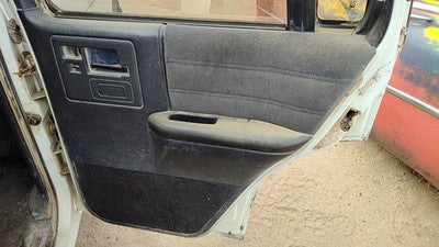 1993 S10 Blazer Passenger Right Rear Door Trim Panel With Switches Back Black