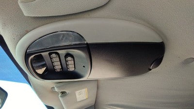 04-07 Dodge Caravan Center Overhead Console Dome Light Map Lamp Cubby Khaki J1