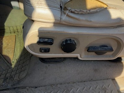 2004 Ford F150 Driver Left Side Power Seat Switch With Trim Panel Oem Tan Hw