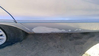 1991 Chevy Caprice Passenger Right Rear Moulding From Door Back Trim Strip Blue