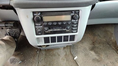 1998-2003 Toyota Sienna Trim Bezel Around Radio Surround Dash Panel Oem Gray 11