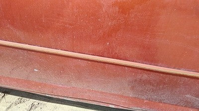05-08 Cobalt Passenger Right Front Moulding From Door Oem Trim Strip Orange 56U