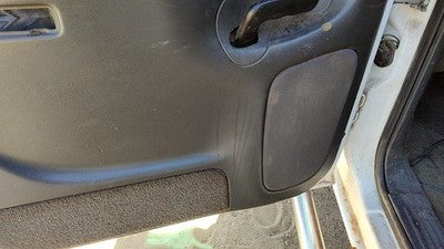04-06 1500 Hd Driver Left Rear Inside Door Trim Panel Only Back Pewter 69D