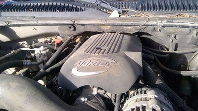 2001 Chevy Tahoe Engine Cover Top Plastic Shield Oem 5.3l