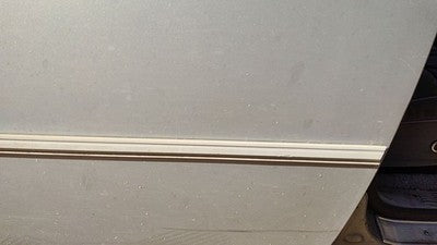 85 Grand Marquis Passenger Right Rear Middle Moulding From Door Oem Back Trim