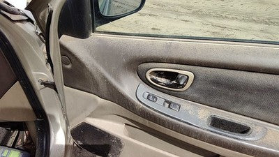 2000-2001 Nissan Maxima Passenger Right Front Door Trim Panel With Switches Tan